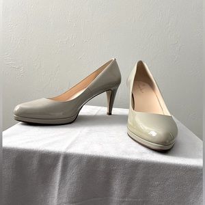 Cole Haan Women's Air Margot Pump II (Paloma Patent) Gray Size 9B
